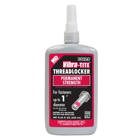 Vibra Tite 131-250 ML Permanent Strength Threadlocker (for Fasteners up to 1