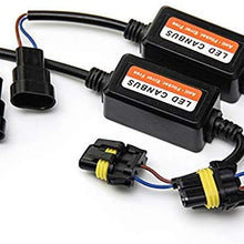 2X Led Headlight Canbus Error Anti Flicker Resistor Canceller Decoder (H1 H3)