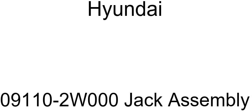HYUNDAI Genuine 09110-2W000 Jack Assembly