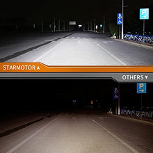 Starmotor D4S 5000K 35W HID Xenon Headlight Bulbs High Low Beam automotive bulb 42402 66440 42402XV Replacement Waterproof Design Headlight Lamps Head Lights for 12V Car Pack of 2 Car Headlamps