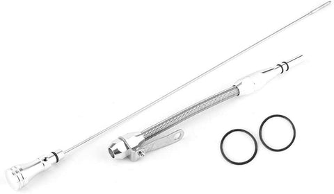 Car Oil Dipstick,Stainless Steel Flexible Engine Oil Level Measure Accessory Fit for Ford 260 289 302 SB