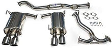 Invidia (HS15STIG3T) Q300 Rolled Titanium Quad Tip Cat-Back Exhaust System for Subaru WRX/STI