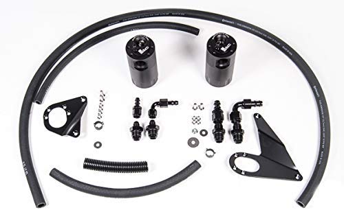 Radium Crankcase PCV Dual Catch Can Kit for 2010-15 Mitsubishi EVO X 10