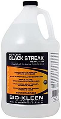 Bio-Kleen M00509 RV Trailer Camper Cleaners Black Streak Remover 1 Gallon