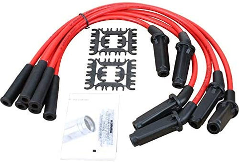 Dragon Fire Race Series High Performance Ignition Spark Plug Wire Set Compatible Replacement for 2001-2009 Chrysler Town and Country Pacifica Dodge Caravan Grand Caravan 3.3L 3.8L OEM Fit PWJ143