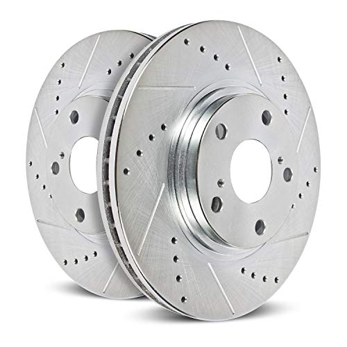 Power Stop AR8627XPR Front Evolution Drilled & Slotted Rotor Pair