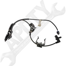 APDTY 081515 Font Right ABS Wheel Speed Sensor w/Harness Fits Select 2002-2012 Toyota Avalon, Camry, Solara/Lexus ES300, ES330, ES350 (Replaces 8954206010,8954207030, 8954233070, 8954233090)