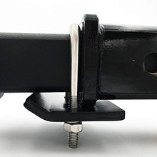 Hitch Tightener for 1.25" and 2" Trailer Hitches Stainless Steel Hitch Tightener Anti Rattle Hitch Stabilizer U Clamps 2 Inch Hitch Stabilizer Rust-Free Heavy Duty Lock Down Easy Installation