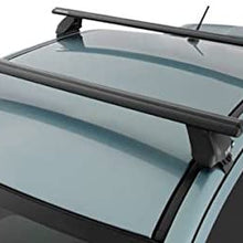 Rhino Rack 2015-2019 Compatible with Volkswagen Golf City Mk 7 2500 Multi Fit Aero Roof Rack System Black JA5470