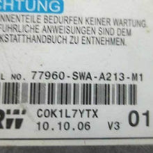 REUSED PARTS Bag Front Center Console Fits 07-09 CR-V 77960-SWA-A213-M1 77960SWAA213M1