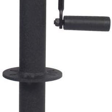 Trailer Valet Blackout Series 2K Side Wind Center Mount Jack 15"
