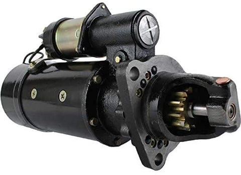 New DB Electrical Starter SDR0077 Compatible with/Replacement for Chevrolet/GMC Caterpillar Diesel Engines 1985-1988, D9K Titan 1985-1986, N9E / N9F Bison 1985-1987 12V, Rotation CW, Teeth 11