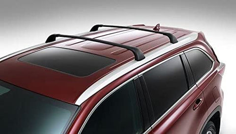 BRIGHTLINES Aero Cross Bars Roof Racks Luggage Rack Replacement for 2014-2019 Toyota Highlander LE & LE Plus