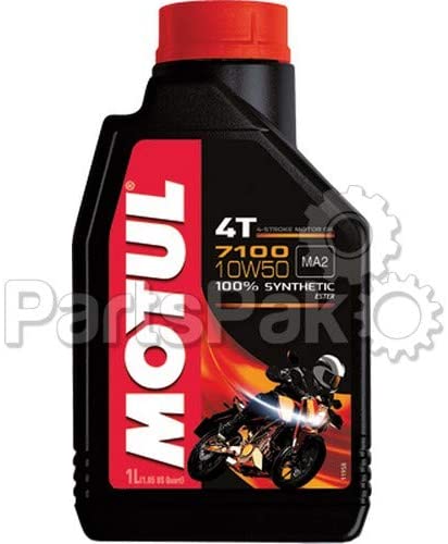 Motul 104097 7100 Synthetic Oil 10w-50 Liter