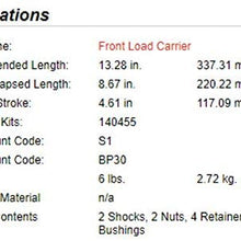 Gabriel 34051 Shock Absorber, 2 Pack