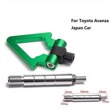 EPMAN Auto Trailer Tow Hook Ring Eye Front Rear Aluminum for Toyota Avanza Japan Car TK-RTHLPH001 (Blue1)