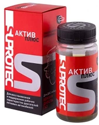 Suprotec Active Gasoline Plus Oil additive for Restoration Gasoline Petrol LPG Engine