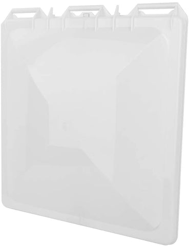 Ineedup Fresh Air Rain Ventilation VL300-W White Quick Installation for 14 x 14 Vent Cover Ventilation Motorhome Camper Trailer Ventline