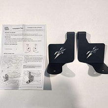 kemimoto RZR Cooler Mounting Brackets Compatible with RTIC 20 Cooler - Compatible with Polaris RZR/XP/Turbo