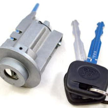 PT Auto Warehouse ILC-257L - Ignition Lock Cylinder with Keys - without Immobilizer