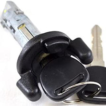 PT Auto Warehouse ILC-226LK - Ignition Lock Cylinder - with Manual Transmission