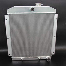 Blitech Aluminum Radiator 3 Rows Compatible with 1947-1954 Chevy Pickup, Cooling Part Replacement