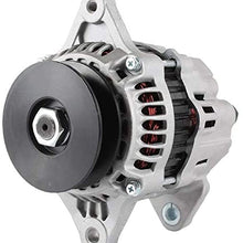 New DB Electrical Alternator AMT0266 Compatible with/Replacement for Mitsubishi S4S, S6S All 32A68-00400, A7TA0483, A7TA0483A, 12561 Voltage 12, Rotation CW, Amperage 50, Pulley Class V1