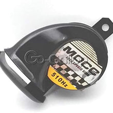 REFIT DC 12V 510Hz Black Motorcycle Horn for Honda Shadow Spirit Aero Ace VT750 VT1100 VTX 1300/Yamaha V-Star XVS 650 1100 Custom