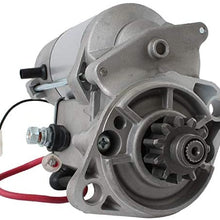 DB Electrical SND0328 Starter Compatible With/Replacement For Loaders R400 Kubota V1902 38HP DSL 1986 -On / 15833-63010, 15833-63011, 15833-63012