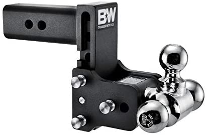 B&W Trailer Hitches Tow & Stow 5in Drop 4.5in Rise 1 7/8x2x2 5/16in Triple Ball Size Hitch