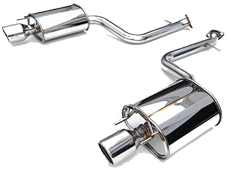 Invidia (HS13LISG3S) Q300 Cat-Back Exhaust System with Rolled Stainless Steel Tip for Lexus IS250/350