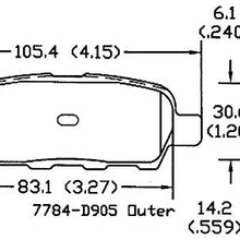 OMNIPARTS Brake Pad 13050708