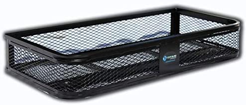 Titan Universal Front ATV Hd Steel Cargo Basket Rack Luggage Carrier fb2020