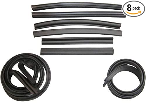 Steele Rubber Products - Convertible Roof Rail Kit - Sold and Priced as a Set - 70-1928-65