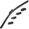 Silblade FB128 Flex Black Silicone Ultimate Wiper Blade, 28