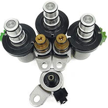 WonVon Transmission Solenoid Kit,6 pcs Transmission Shift EPC PWM Solenoids Kit For Mazda 2 3 5 6 CX-7 MPV 48420K-R 4F27E