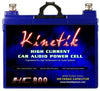 Kinetik HC800 BLU 800W 12V High Current AGM Car Audio Battery Power Cell (BLU Series)