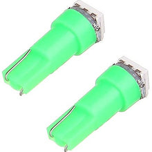 cciyu 20 Pack T5 0.5W Green Led T5 5050 Tri-Cell SMD LED Chips/1-5050SMD Dashboard Dash Gauge Instrument Panel Light 2721 407 85 86