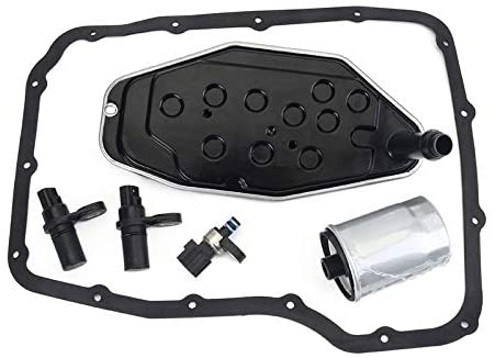 45RFE 545RFE 68RFE Transmission Sensors Set with 4WD Filter Kit Pan Gasket 1999-UP