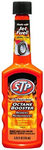 STP Octane Booster, Fuel Intake System Cleaner, Bottles, 5.25 Fl Oz, 78574