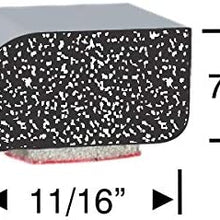 Steele Rubber Products - RV Peel N Stick Rectangular Rounded Edge 11/16" x 7/16" - Sold and Priced per Foot and as a 10/ft and 30/ft Length Strips. (10/ft)