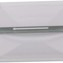 cciyu VL300-W RV Compatible with Trailer Motorhome Ventilation Cover White 14 x 14 Roof Vent 1 Pack Sun-Proof Cover kit