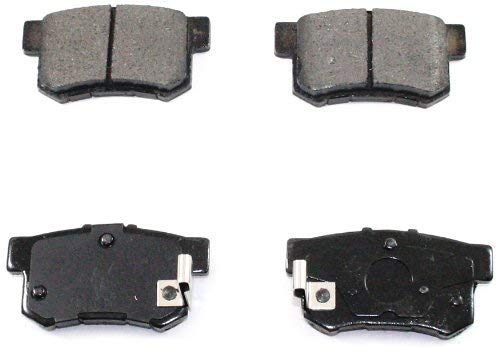DuraGo BP537 MS Rear Semi-Metallic Brake Pad