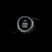 JessicaAlba Car Engine Start Stop Ignition Key Ring Car Auto Interior Decoration For Jeep Wrangler YJ TJ JK JKU Jeep Compass Liberty Patriot Commander Grand Cherokee