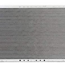 Radiator - Pacific Best Inc For/Fit 2352 00-00 Cadillac DeVille 4.6L w/o EOC Plastic Tank Aluminum Core 1Row