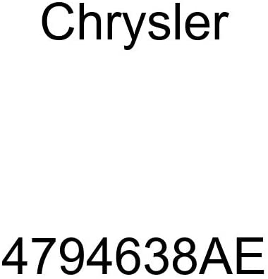 Genuine Chrysler 4794638AE Electrical Unified Body Wiring