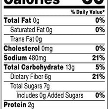 v8 high fiber 100% vegetable juice, 46 oz. bottle (pack of 6)
