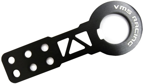 VMS RACING Front Black CNC Aluminum Tow Hook Compatible with Honda Civic SI EX SIR 99-00 1999-2000 JDM