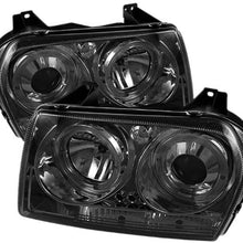Spyder Auto PRO-YD-C305-HL-SM Smoke Halo LED Projection Headlight (Smoke)
