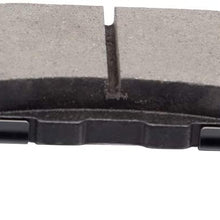 Aintier 4pcs Ceramic Brake Pads Sets fit for for Infiniti,for Nissan 350Z 370Z Altima Juke Leaf Maxima Murano Pathfinder Quest Rogue, for Suzuki Grand Vitara with Clip Hardware